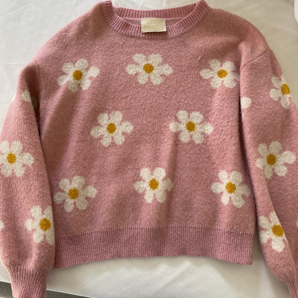 Judith March flower sweater